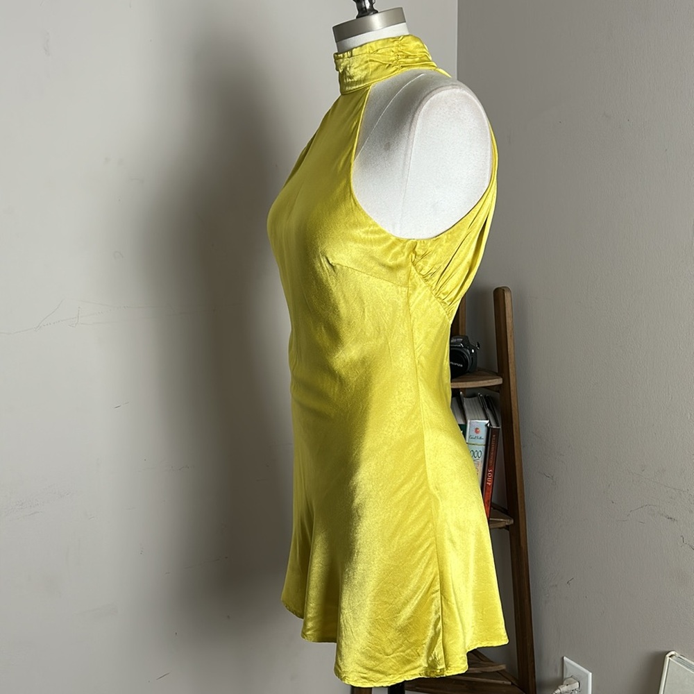 MESHKI Claire A-Line Mini Dress size M - Picture 6 of 14